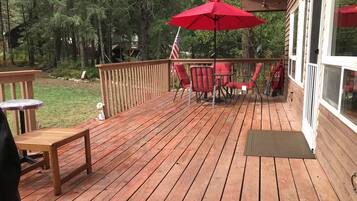 Opções para refeição ao ar livre