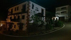 Front of property – evening/night