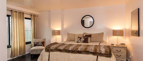 2 chambres, fer et planche Ă repasser, Wi-Fi gratuit, draps fournis