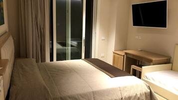 Chambre Double, balcon