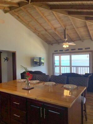 Interior - Gorgeous oceanfront home with breathtaking views on safe & secluded peninsula (Sandy Bay)