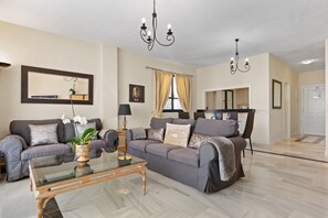 Smart TV, DVD player, books, music library - Beachside Puerto Banus Stunning Apartment 312 (Marbella)