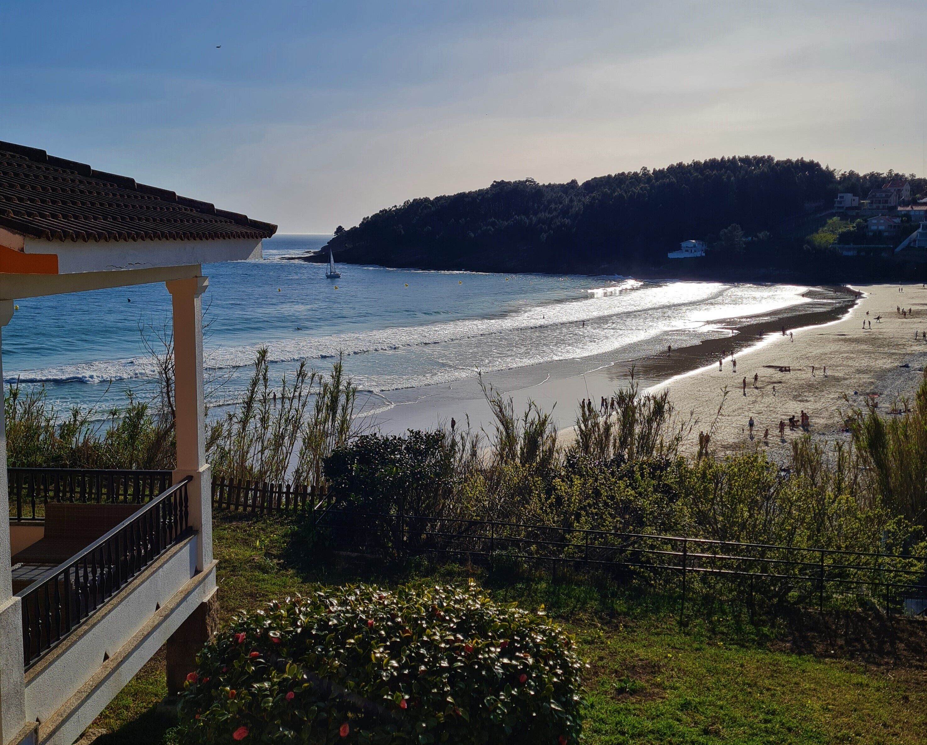 Liegestühle, Strandtücher