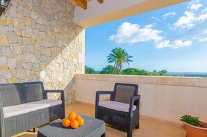 Terrace/patio - CA NA RAMONA - Villa with private pool in Son Carrio. Free WiFi (Sant Llorenç des Cardassar)