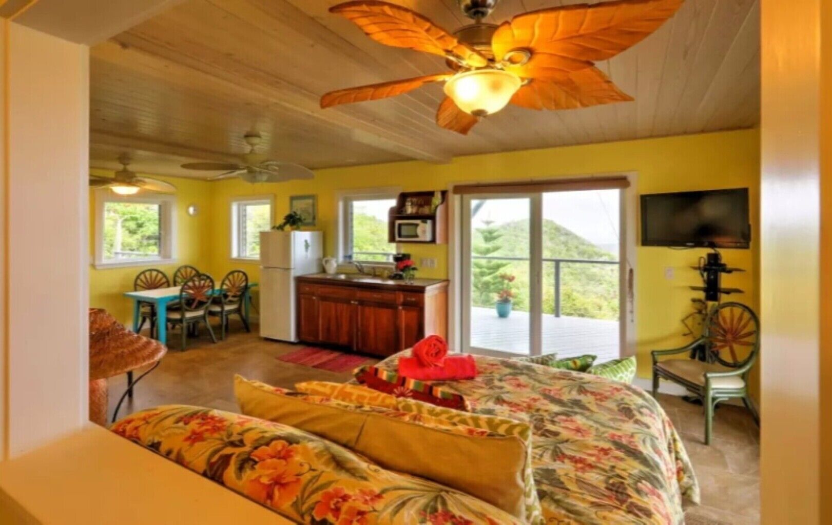 1 makuuhuone, silitysrauta/-lauta, ilmainen Wi-Fi, vuodevaatteet