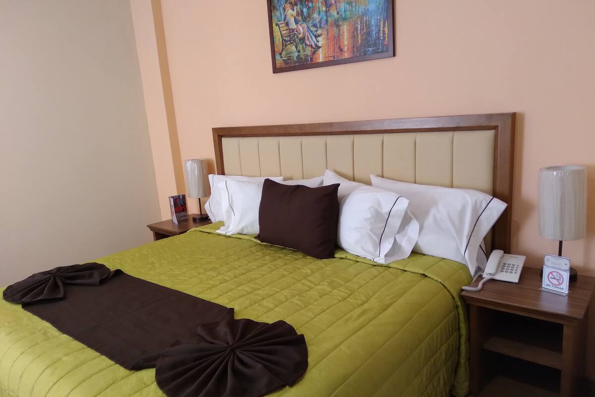 Standard Room, 1 King Bed, Non Smoking | In-room safe, desk, blackout drapes, iron/ironing board (on request)