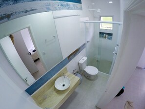 Douche, papier de toilette