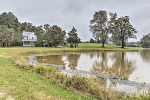 House Exterior | Pond On-Site