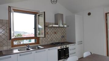 Réfrigérateur, four, lave-vaisselle, bouilloire électrique