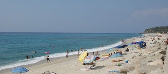 independent villa with sea view