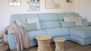 Living area - Casa Antonio Sea View with Pool and Terrace (Cala Llombards)