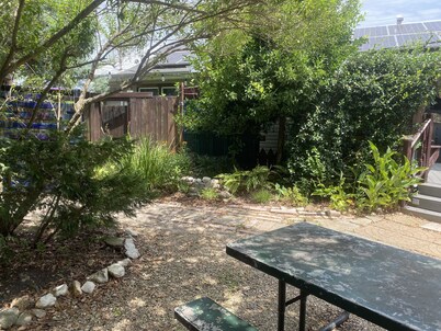 Treehouse Guesthouse: 3 BR Unique Home for 8 adults plus 400 sq ft Fun Treehouse