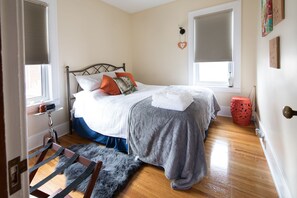 2 chambres, fer et planche Ă repasser, Wi-Fi gratuit, draps fournis