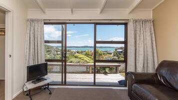 1 Bedroom Bayview Villa | Living area | Flat-screen TV, DVD player