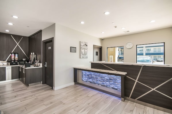 Sala de estar en el lobby