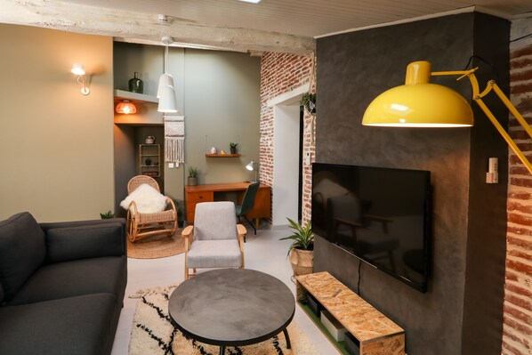 Smart TV, books - Large and cozy apartment in the heart of the city center (Toulouse)