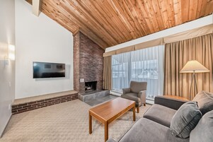 Suite, 2 Bedrooms | Living area | Flat-screen TV