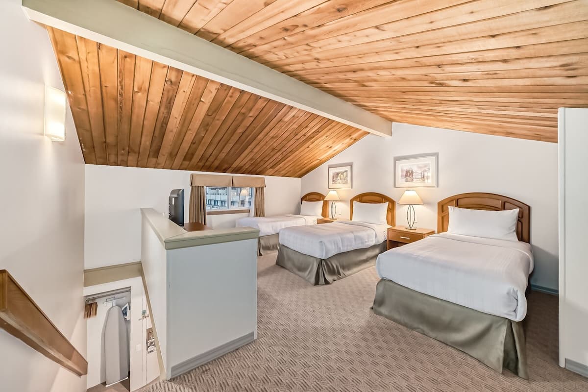 Suite, 2 Bedrooms, No AC - fans provided | In-room safe, iron/ironing board, WiFi (free), bed sheets