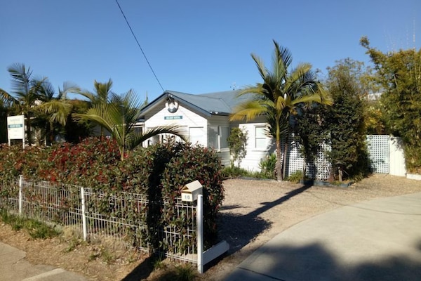 Parking directly in front for 3 cars or a boat.