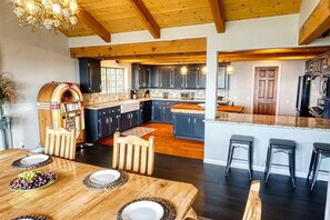 Dining - The Castle | Majestic Lake View | Soak (Lake Arrowhead)