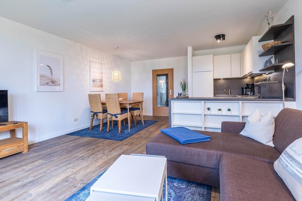 Blick auf den Esstisch