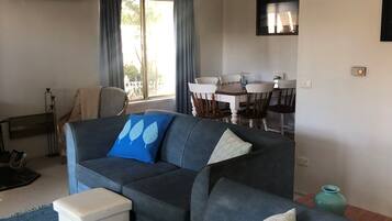 TV, fireplace, video-game console