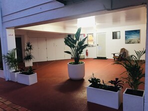 Sala de estar en el lobby