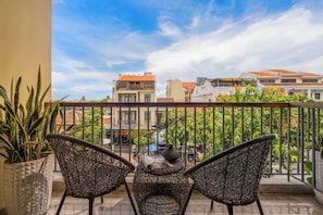 Vue depuis le balcon