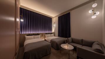 1 bedroom, down duvets, in-room safe, blackout curtains