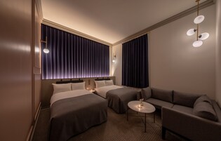 Down comforters, in-room safe, blackout drapes, iron/ironing board