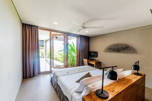 Villa luxueuse, 3 chambres, vue sur la plage | Vue de la chambre