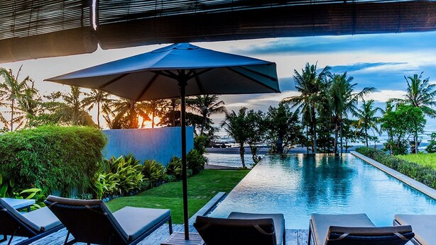 Villa de lujo, 3 habitaciones, vistas a la playa | Piscina privada