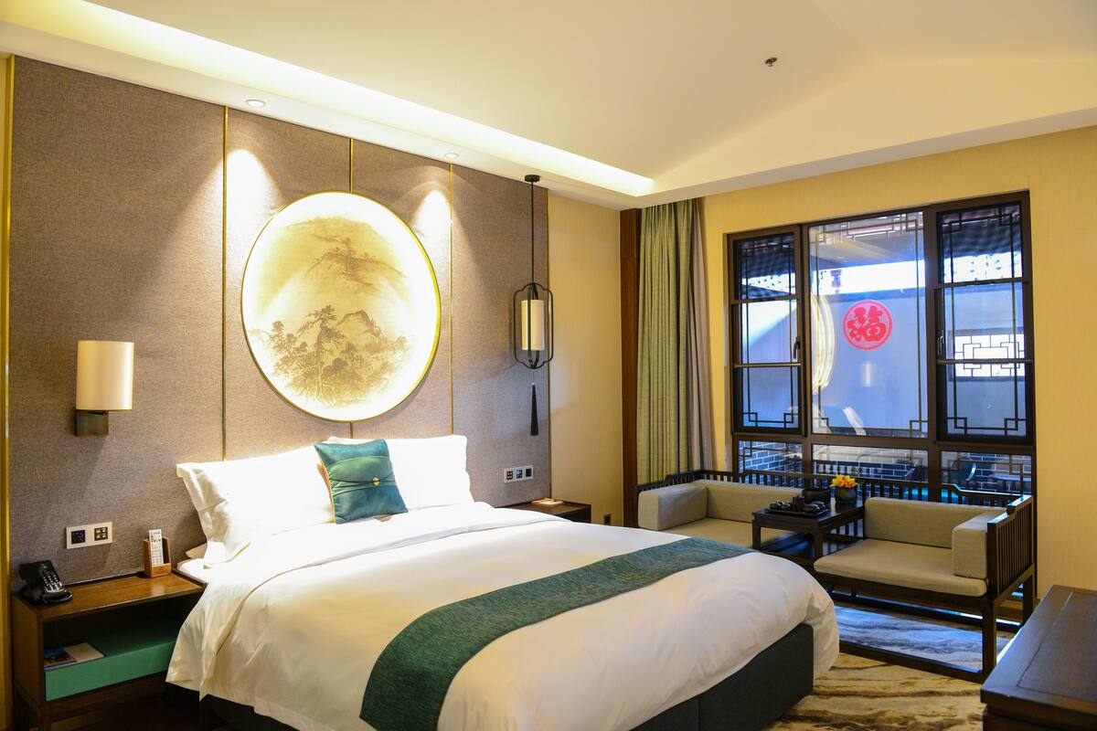 Double Room | Down duvets, memory-foam beds, minibar, in-room safe
