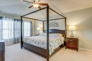 6 habitaciones, tabla de planchar con plancha, internet y ropa de cama 