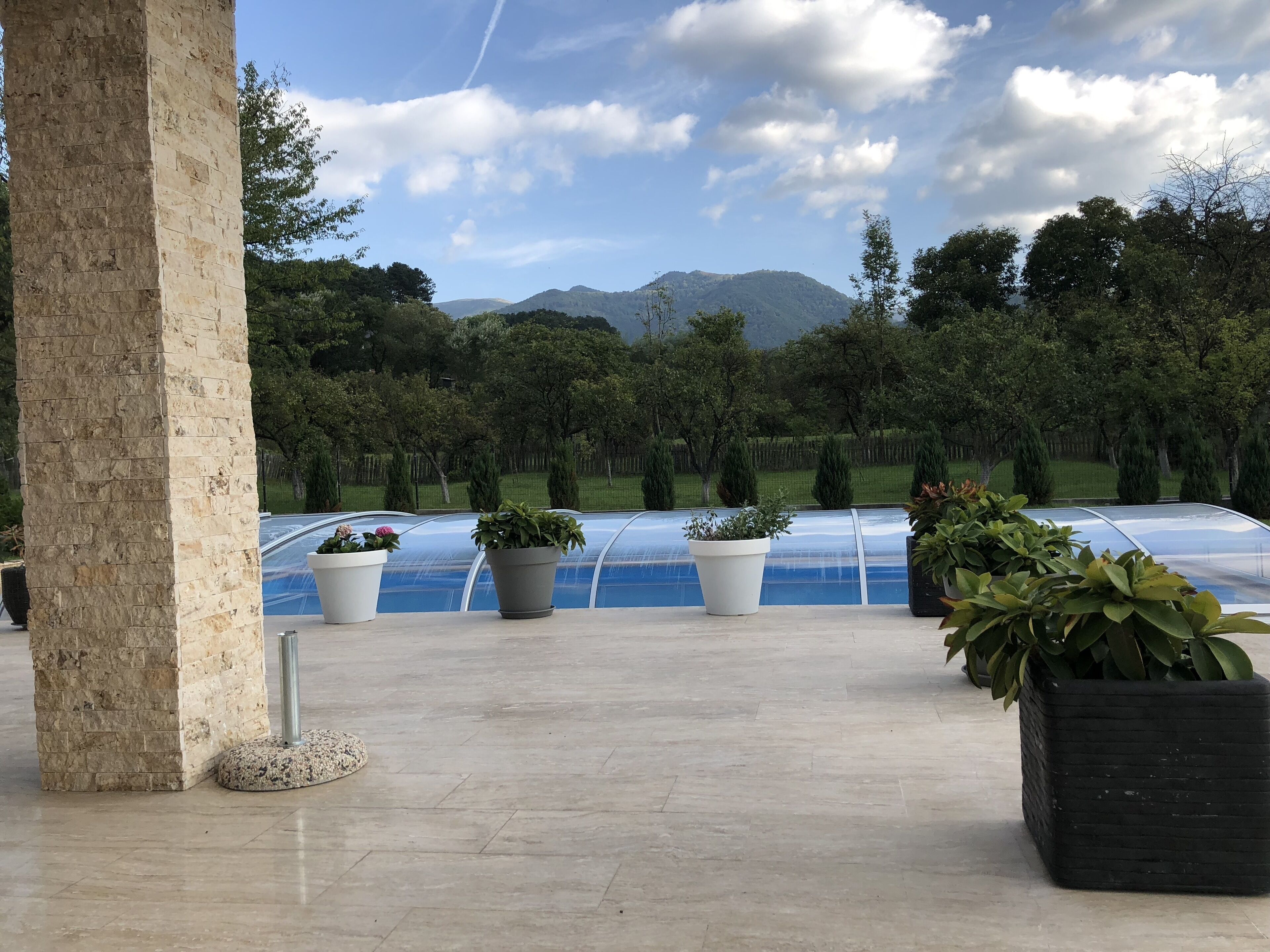 Enceinte de l’hébergement