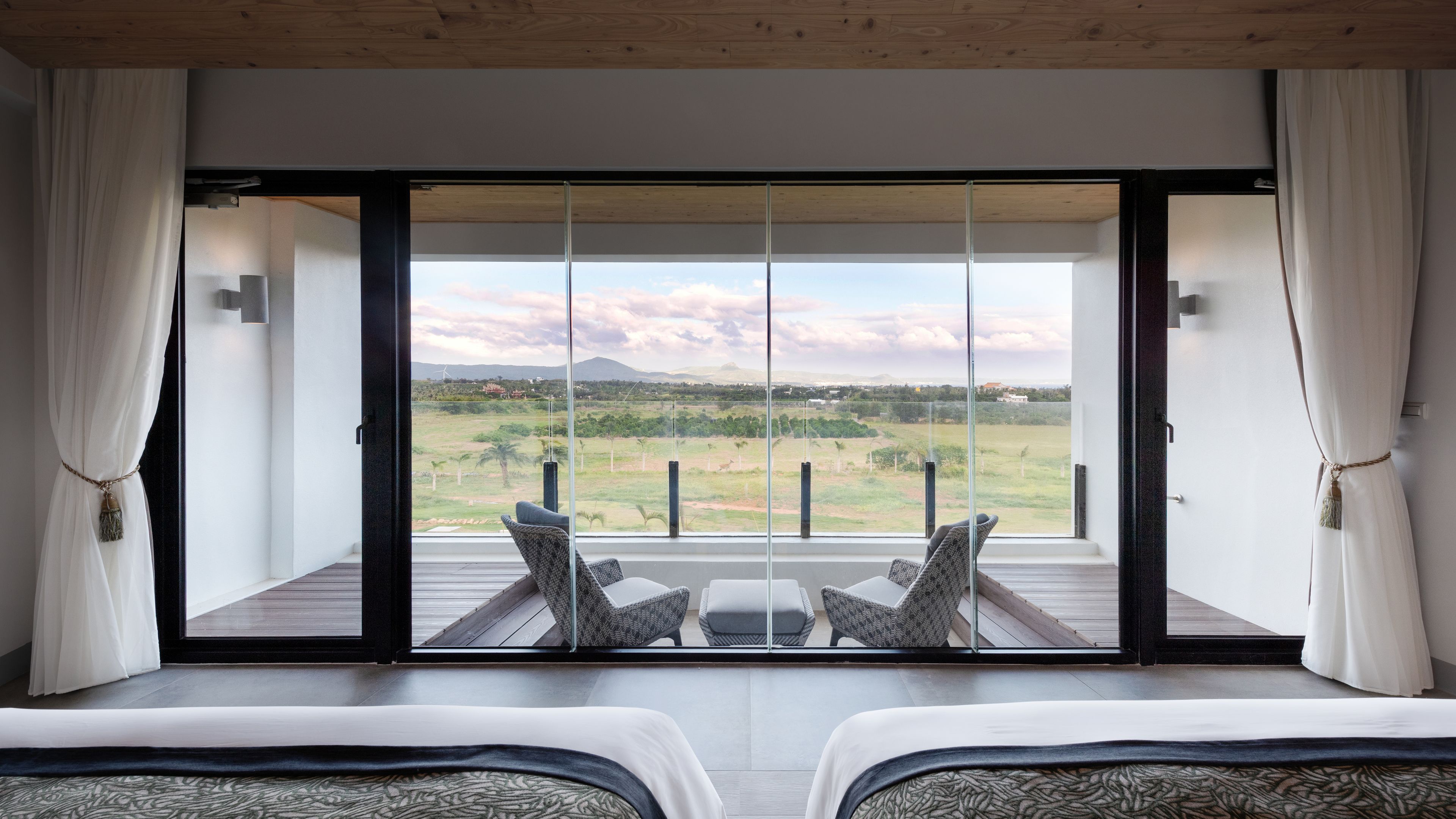 全景樓中樓客房, 2 張加大雙人床, 陽台, 樓中樓 | 客房景觀