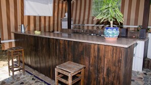 Private kitchen - Villa Vacacional Los Naranjos (Montemayor)