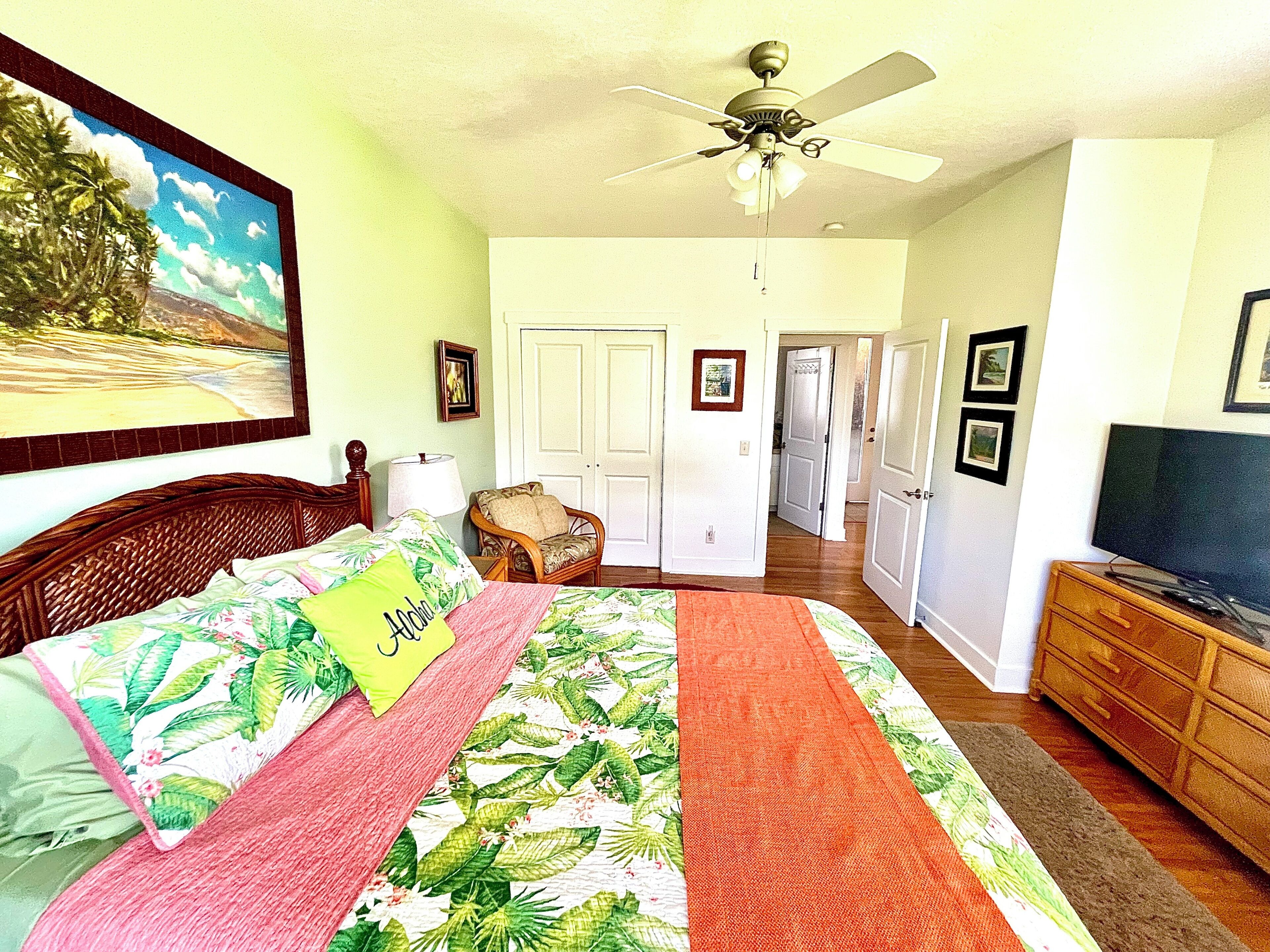 2 bedrooms, desk, iron/ironing board, free WiFi