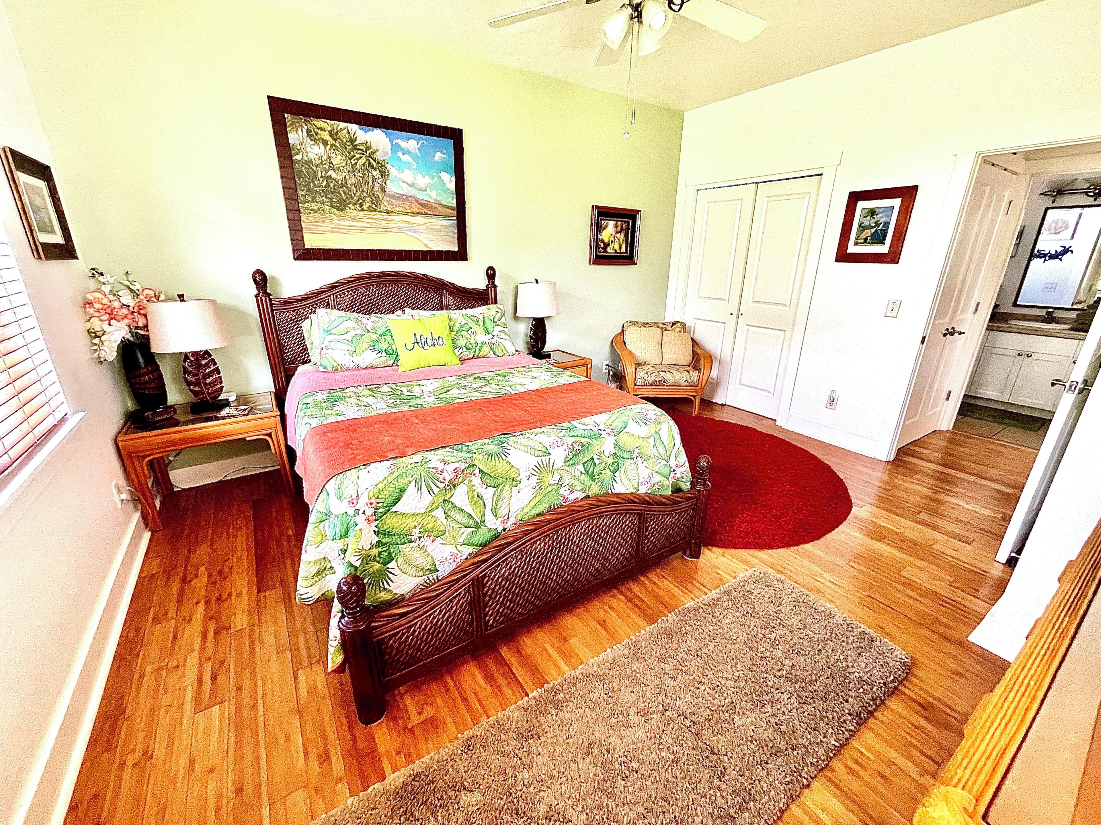 2 bedrooms, desk, iron/ironing board, free WiFi