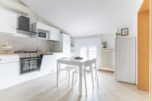 Apartment, 2 Bedrooms (5 Adults) | Living area | TV - Residence le Stelle (Rimini)