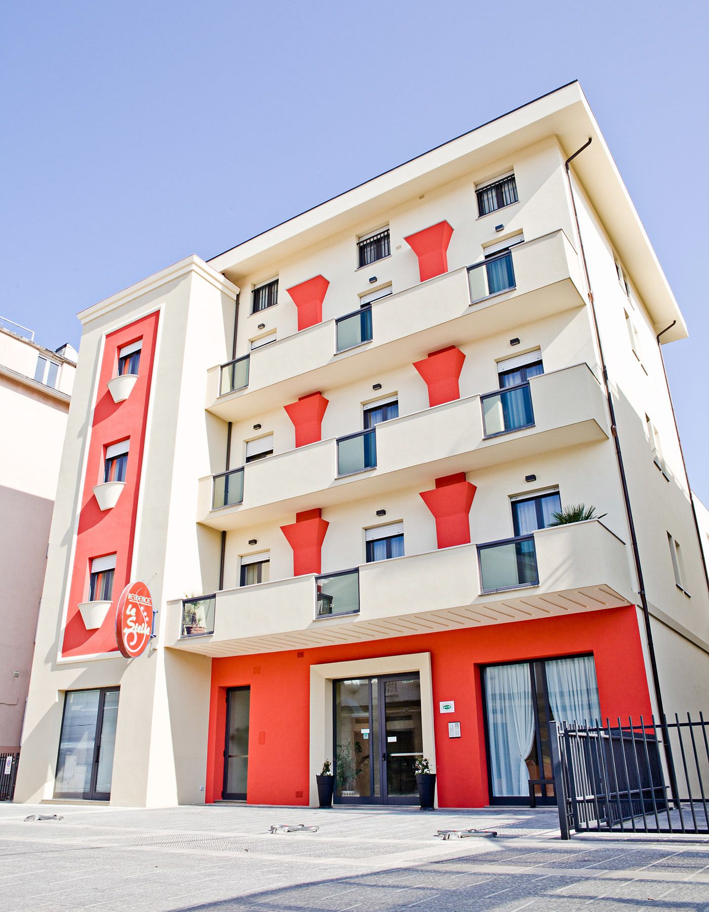 Fassade der Unterkunft