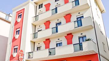 Fassade der Unterkunft