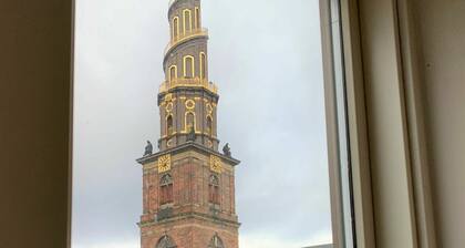 City-huoneisto Kööpenhaminassa, 1 makuuhuoneella, 2 vuodetta