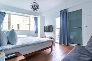 Superior Quadruple Room, Balcony | Free WiFi, bed sheets - Hualien Deer Path (Hualien City)