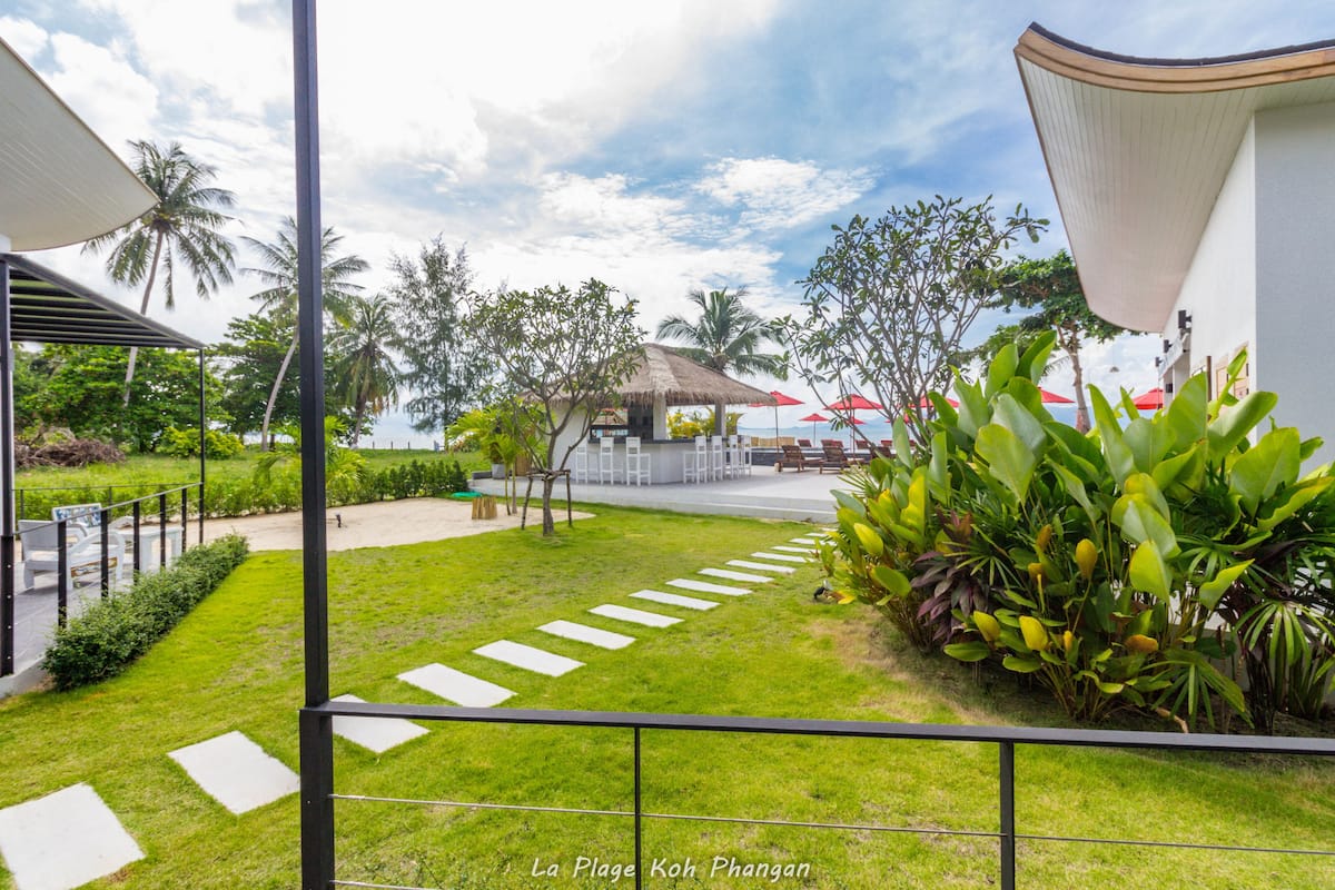 Bungalow, 1 letto king, non fumatori, vista spiaggia | Vista dalla camera