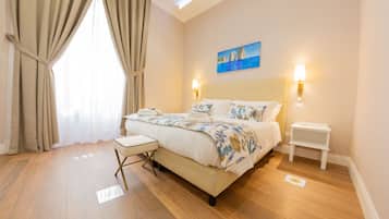 Familien-Suite, 2 Schlafzimmer | Hochwertige Bettwaren, Zimmersafe, individuell eingerichtet