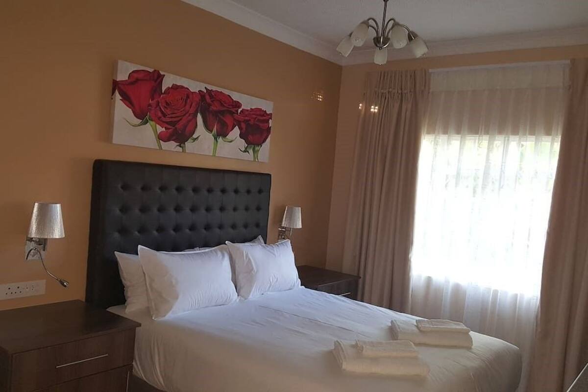 Luxury Apartment, 2 Bedrooms, Garden View | Cadar kapas Mesir, peralatan tempat tidur premium, gebar bulu kapas 
