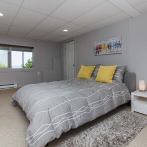 2 bedrooms, premium bedding, desk, iron/ironing board