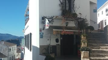 Entrada de la propiedad