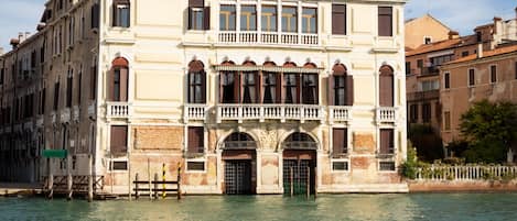 Fassade der Unterkunft